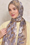 Women's Hijab Shawl Voile Shawl Cupro Silky Textured Wrinkle Resistant Lightweight Shawl - 4