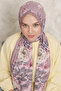 Women's Hijab Shawl Voile Shawl Cupro Silky Textured Wrinkle Resistant Lightweight Shawl - 6