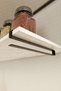 Matte Black Under Shelf Paper Towel Rack And Cup Holder| Portable Under Cabinet Towel Cup Cup Hanger - 2