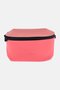 Women Brand Logo Cross Body Bag, Dark Rose Pink