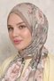Women's Hijab Shawl Voile Shawl Cupro Silky Textured Wrinkle Resistant Lightweight Shawl - 6