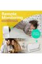 Non Wi-fi Ai Smart Baby Monitor 5” IPS Display with 1080P Camera Smart Alerts 6000mAh Battery 1000ft - 4