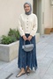 Ethnic Pattern Kraş Blue Skirt - 4