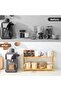 2-Tier Bamboo Shelf, Desktop Organizer, Kitchen Countertop Storage & Bathroom Shelf Organizer Rack - 6
