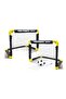 Folding Double Mini Soccer Goal Set 65908 - 2
