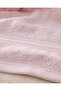 Marnot Border 2-Piece 100% Cotton Flocked Hand Towel - Powder - 30X45 cm - 5