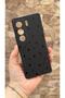 Tecno Camon 40 Pro Compatible Mini Black Star Patterned Silicone Shock Absorbing Classic Protected Rubber Case