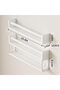 ® 24-inch Floating Bookshelves for Wall, White Nursery Book Shelves Set of 4+1 - 2