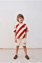 La'Ciel Paris Boys' Sunset Striped Shorts Set