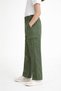 38504-26 Girls' Linen Trousers with Cargo Pocket Detail, Elastic Waist, Comfortable Fit, Casual Trousers - 5