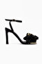 Ronny Black Bow Women's Heeled Shoes - 2
