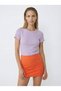 Crew Neck Short Sleeve Ribbed T-Shirt - R102 - 2