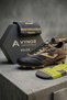 Vynor Men's Crampon Halı Saha Powerful Football Shoes Black-Gold - 8