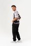 Alpha Bulldog Jersey V-Neck Oversize Jersey T-Shirt - 4