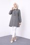 Tie Detailed Buttoned Casual Shirt - 2