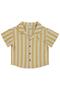 Striped 6-18 Months Shirt - Mustard
