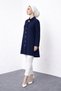 Tie Detailed Buttoned Casual Shirt - 3
