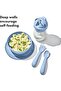 Tot Stick and Stay Suction Bowl - Dusk - 2