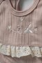 Baby Turp Camisole with Guipure Detail and Dragonfly Embroidery, Boxed Set of 5 for Girls, Newborn Hospital Discharge Set - 7
