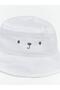 Baby Girl Bucket Hat with Animal Figures (S6) - 3