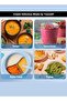 4 IN 1 Hand Blender, Immersion Blender Handheld for Kitchen, Emulsion Blender Handheld with Tita - 5