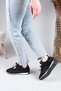 Palmas Stone Detailed Stretch Sneakers Black - 4
