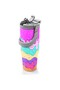 Ice Cream Patterned Thermos with Straw and Direct Drinking Steel Thermos 900 ml 38741 - 2