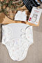Practical Combed Cotton Swaddle Set with Ears and Hat, Velcro Fastening, Elephant and Balloon Patterned - 6