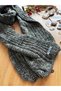 Woolen Two-Color Hair Braided Soft and Smooth Unisex Scarf That Hugs You with Love - 7