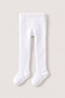 Girl's Tights White Tights Plain Tights - 2