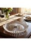 Melody Round Glass Tray – Presentation Tray – Fruit Bowl – 26 cm
