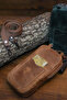 Genuine Leather Crossbody Bag with Phone Compartment - 5