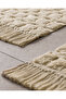 سجادة حمام ماريه مكونة من قطعتين - بيج - 3