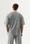 Men's Oversize T-Shirt and Shorts Set with Pale Effect - 7