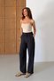 Muslin Linen Wide Leg Palazzo Trousers - 7
