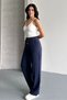 Muslin Linen Wide Leg Palazzo Trousers - 4