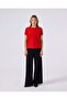 6Sf5028-Rd Women's T-Shirt - Red - 3