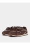 Textured Lace-Up Retro Sneakers - 2