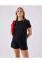 6Sf5028-Bk Women's T-Shirt - Black - 2