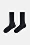 Indigo-Dark Blue-Black Men's Micro Modal Socks 3-Pack - 3
