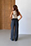 Women's Wide Leg Palazzo Pants with Pockets - 4