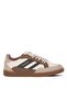 Comfortable Fit Lace-Up Sneakers for Daily Use Beige - 2