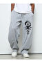 Unisex Japanese Samurai Printed Baggy Cut Wide Leg Summer Tracksuit