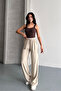 Women's Wide Leg Palazzo Pants with Pockets - 3