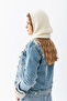 Soft Textured Tie-Up Balaclava Hooded Beanie Women's Winter Headgear Comfortable Stylish Use - 6