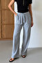Women's Wide Leg Palazzo Pants with Pockets - 2
