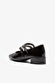 Debbie Brown Patent Leather Women's Heeled Loafer - 3