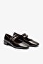 Debbie Brown Patent Leather Women's Heeled Loafer - 4