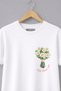 Mother's Day Special Best Mum Ever Women's T-Shirt - 100% Cotton Loose Fit Minimal Floral Print T-Shirt - 2