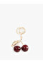 Metal Keychain Cherry Shaped